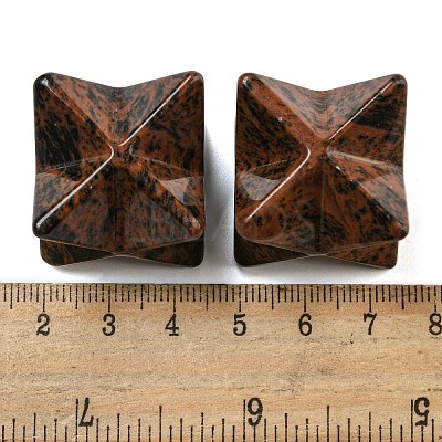 Natural Mahogany Obsidian Beads G-A206-01B-64-1
