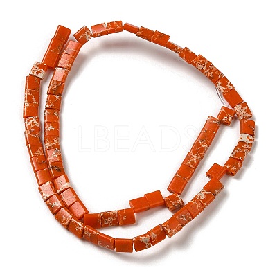 Synthetic Imperial Jasper Beads Strands G-F762-A09-01-1