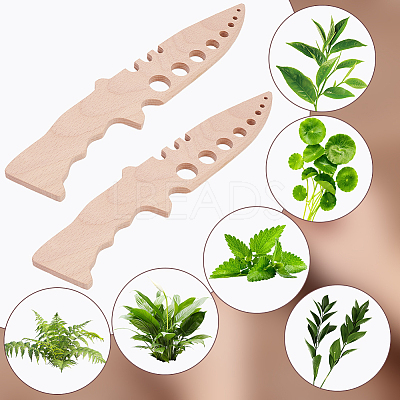 Wood Gardening Tool TOOL-WH0053-78A-1