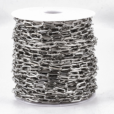 Unwelded Iron Paperclip Chains CH-S125-02F-P-1