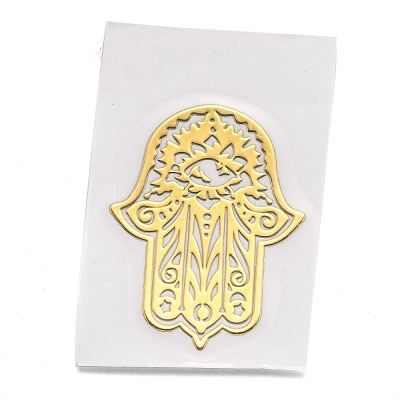 Self Adhesive Brass Stickers DIY-I044-11G-1