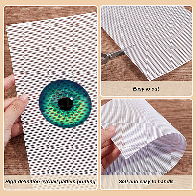 PVC Mesh Sheets DIY-WH0632-28C-01-1