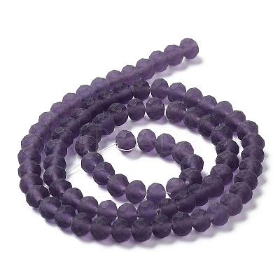 Transparent Glass Beads Strands EGLA-A034-T4mm-MD15-1
