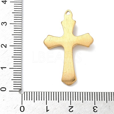 304 Stainless Steel Pendants STAS-G374-04G-04-1
