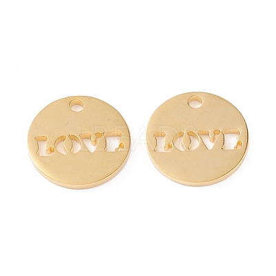 201 Stainless Steel Pendants STAS-F231-031G-1