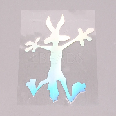 Waterproof PET Personality Wolf Car Stickers DIY-WH0258--05A-03-1
