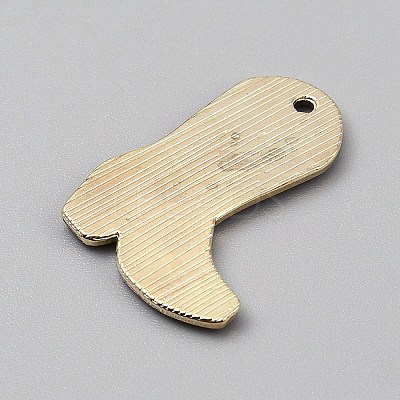 Printed Alloy Pendants PALLOY-CJC0021-001G-02-1