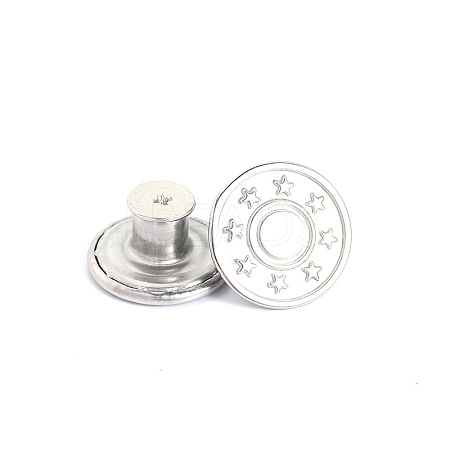 Alloy Button Pins for Jeans PURS-PW0009-01H-01P-1