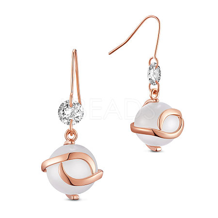 SHEGRACE Brass Dangle Earrings JE728A-1