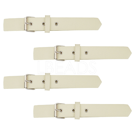PU Imitation Leather Buckles BUTT-WH0027-46P-03-1