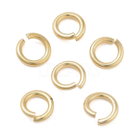 Aluminum Open Jump Rings FIND-G086-01G-LG-1