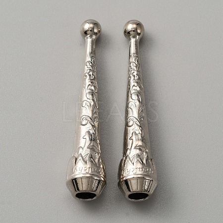 Alloy Cord Ends FIND-WH0110-363C-1