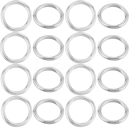 50Pcs 925 Sterling Silver Open Jump Rings STER-BBC0006-18C-1