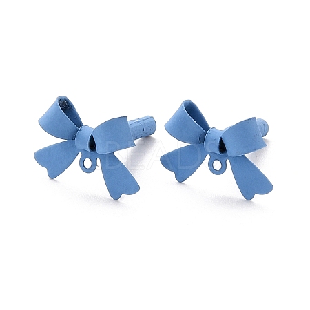 Alloy Stud Earring Findings LS-EJEW-J102-08H-1