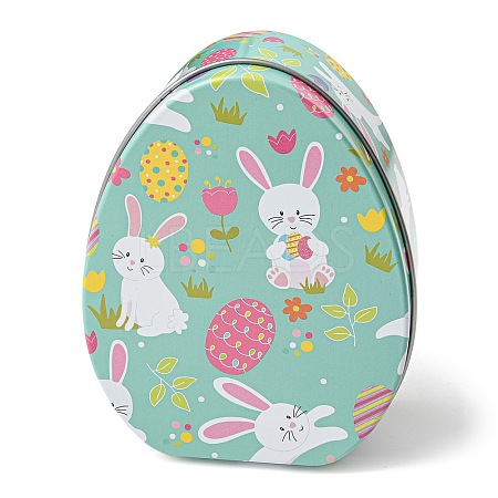 Easter Theme Cartoon Tinplate Gift Box CON-G020-01C-1
