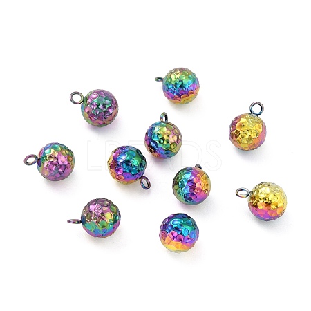Ion Plating(IP) 304 Stainless Steel Charms STAS-I183-01B-M-1