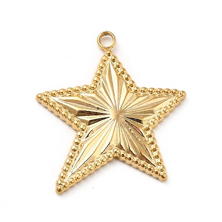 Ion Plating(IP) 304 Stainless Steel Pendants X-STAS-P312-14G-1