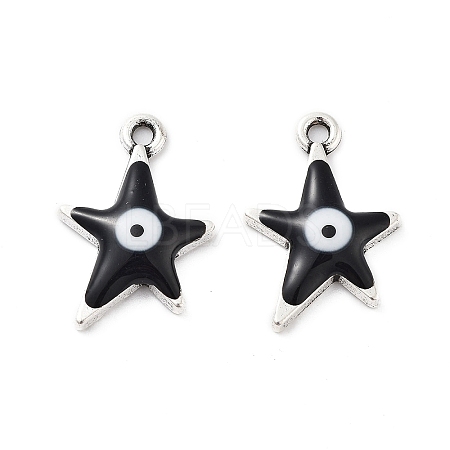 Alloy Enamel Pendants FIND-C050-02AS-07-1