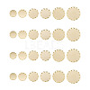 Craftdady 60Pcs 6 Style 304 Stainless Steel Cabochon Settings STAS-CD0001-11-8