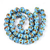 Handmade Lampwork Beads Strands LAMP-N028-05E-2