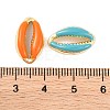 Alloy Enamel Beads PALLOY-T065-25-2