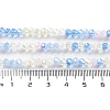 Glass Beads Strands EGLA-A034-M4mm-18-3