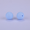 Round Silicone Focal Beads SI-JX0046A-116-2