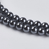 Non-Magnetic Synthetic Hematite Beads G-H1073-1-3