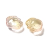 Transparent Glass Beads GLAA-D025-08G-2
