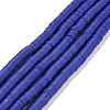 Handmade Polymer Clay Beads Strands CLAY-R089-6mm-Q100-1