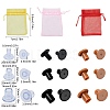 9 Pairs Plastic High Heel Protectors FIND-GF0001-46-2