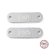 925 Sterling Silver Connector Charms STER-P053-01S-1