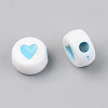 Opaque Acrylic Beads ACRP-T004-02-2