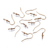 304 Stainless Steel Earring Hooks X-STAS-S111-003RG-1