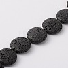 Natural Lava Rock Beads Strands X-G-L435-06-18-1