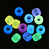 Transparent Luminous Acrylic Beads OACR-N137-33-2