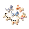 Opaque Resin Pendants X-RESI-B034-01-1