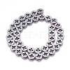 Non-magnetic Synthetic Hematite Bead Strands G-I208-09-A-1