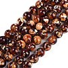 Sythetic Amber Beads Strands G-M199-02B-1