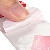 Valentine's Day Theme Paper Gift Tag Stickers X-DIY-C007-01D-4