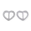 Resin Buckle Clasps LS-RESI-WH0008-24B-1
