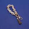 Acrylic Wristlet Bracelet Keychain HJEW-WH0052-01G-1