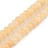 Natural Yellow Jade Beads Strands X-G-T138-74B-4