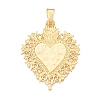 Rack Plating Alloy Big Pendants FIND-N005-56G-1