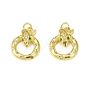 Brass Micro Pave Cubic Zirconia Bird Pendants KK-E068-VB004-2
