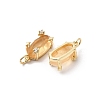 Faceted Natural Citrine Pendants KK-Z137-14G-02-2