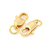 Brass Lobster Claw Clasps KK-M286-01G-2