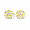 Transparent Acrylic Beads ACRC-S039-03C-2