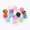 Mixed Transparent Acrylic Beads X-PL505Y-2