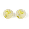 Luminous Frosted Acrylic Beads FACR-T008-02Z-2